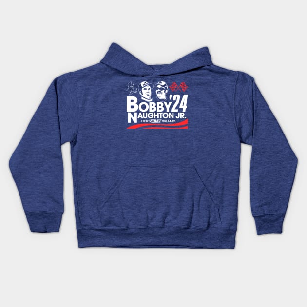 Bobby and Naughton Jr for President 2024 Kids Hoodie by darklordpug